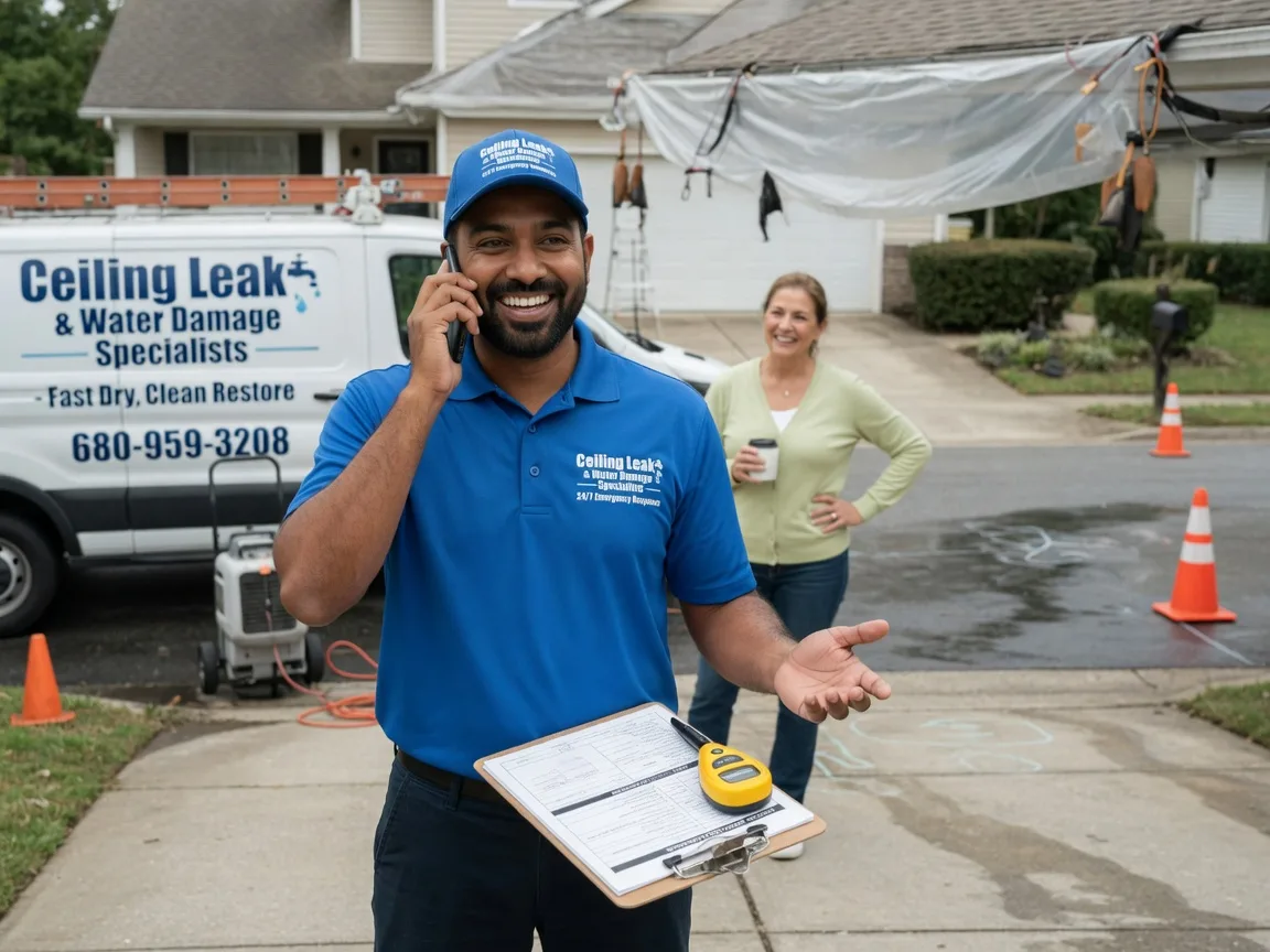 Ceiling Leak Cleanup Palmerton, PA FAQs